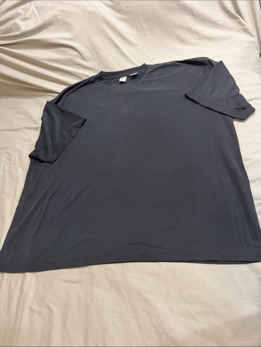 Essential Men's Short-Sleeve Crew Tee in Charcoal Gray